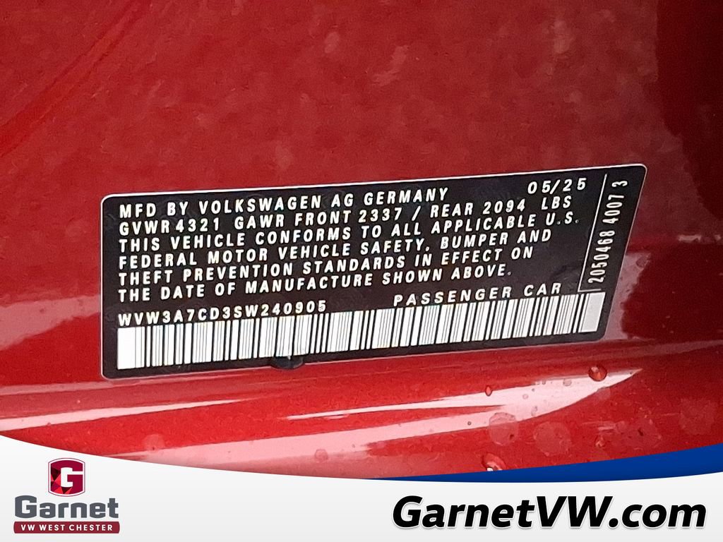 New 2025 Volkswagen GTI SE image 11