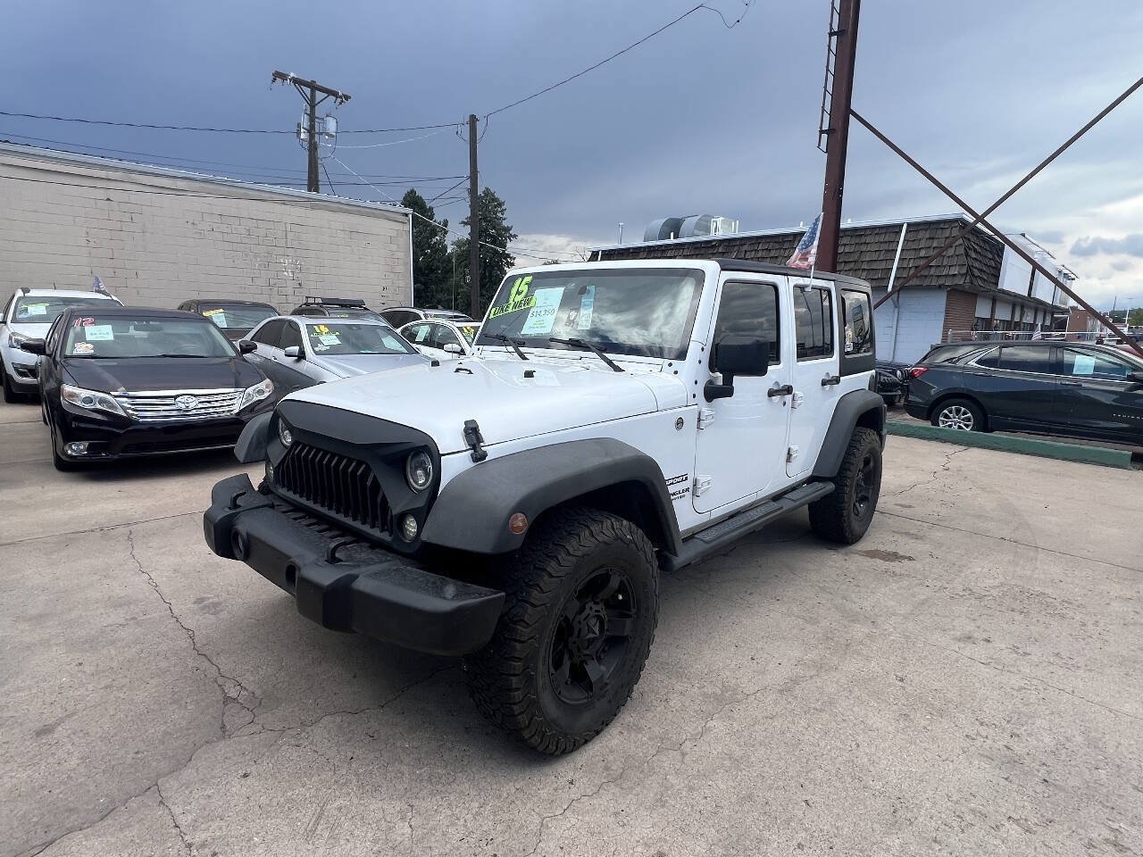 Used 2015 Jeep Wrangler Unlimited Sport w/ Quick Order Package 24S AWD/4WD image 1