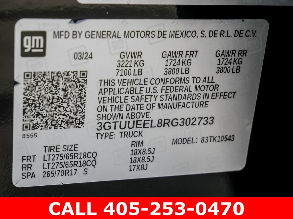 Used 2024 GMC Sierra 1500 AT4 w/ AT4 Premium Package AWD/4WD image 43