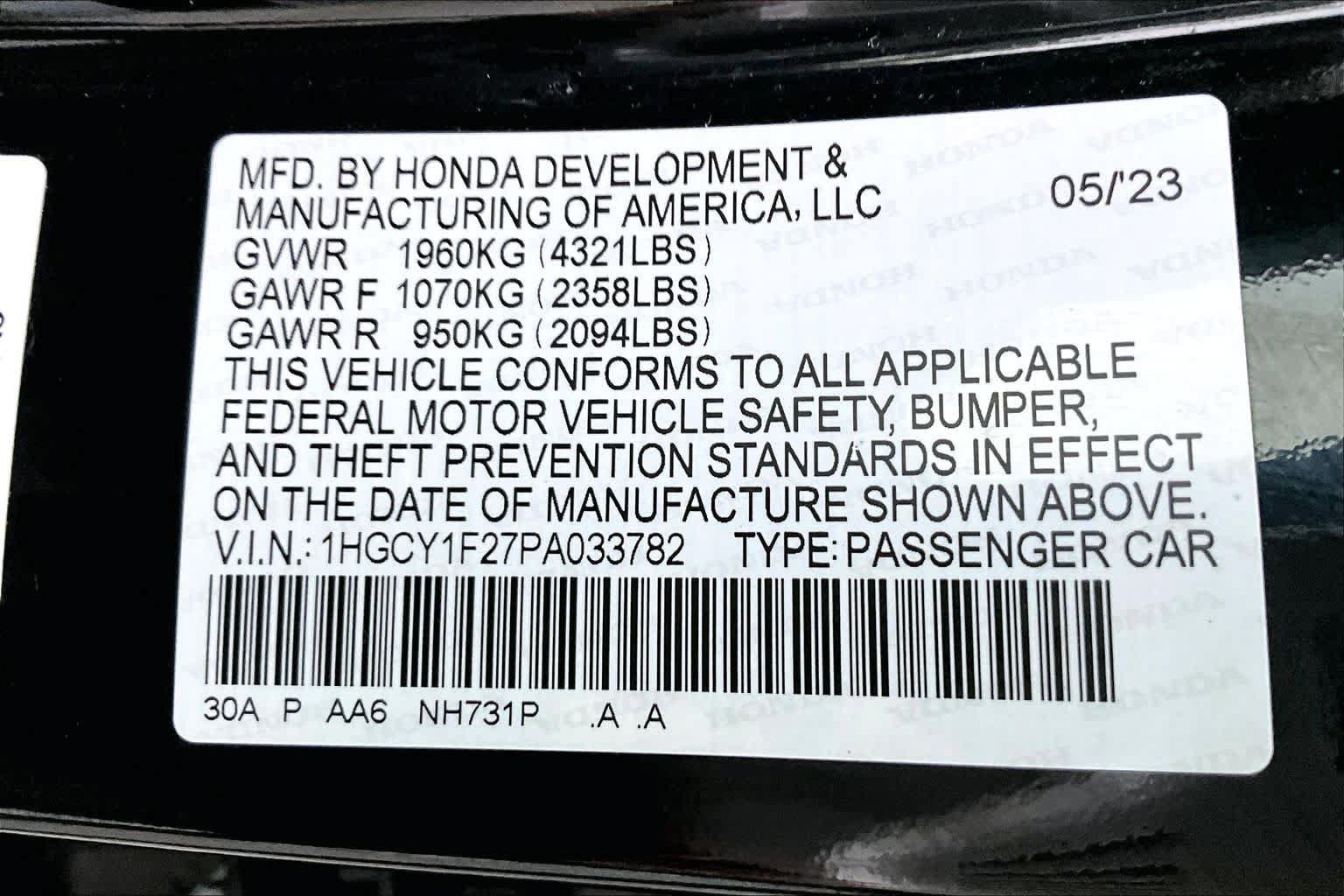 Used 2023 Honda Accord LX image 30