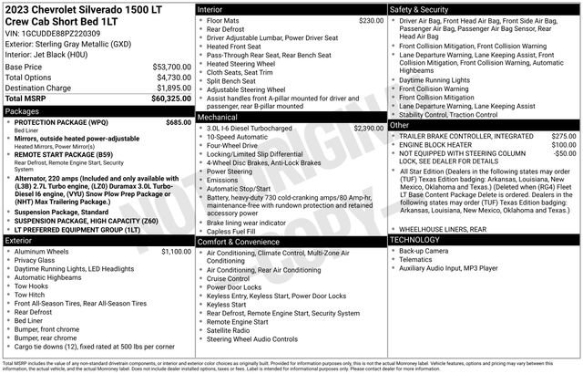 Certified 2023 Chevrolet Silverado 1500 LT w/ Protection Package image 6