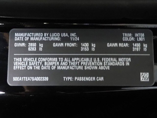 Used 2025 Lucid Air Touring image 87