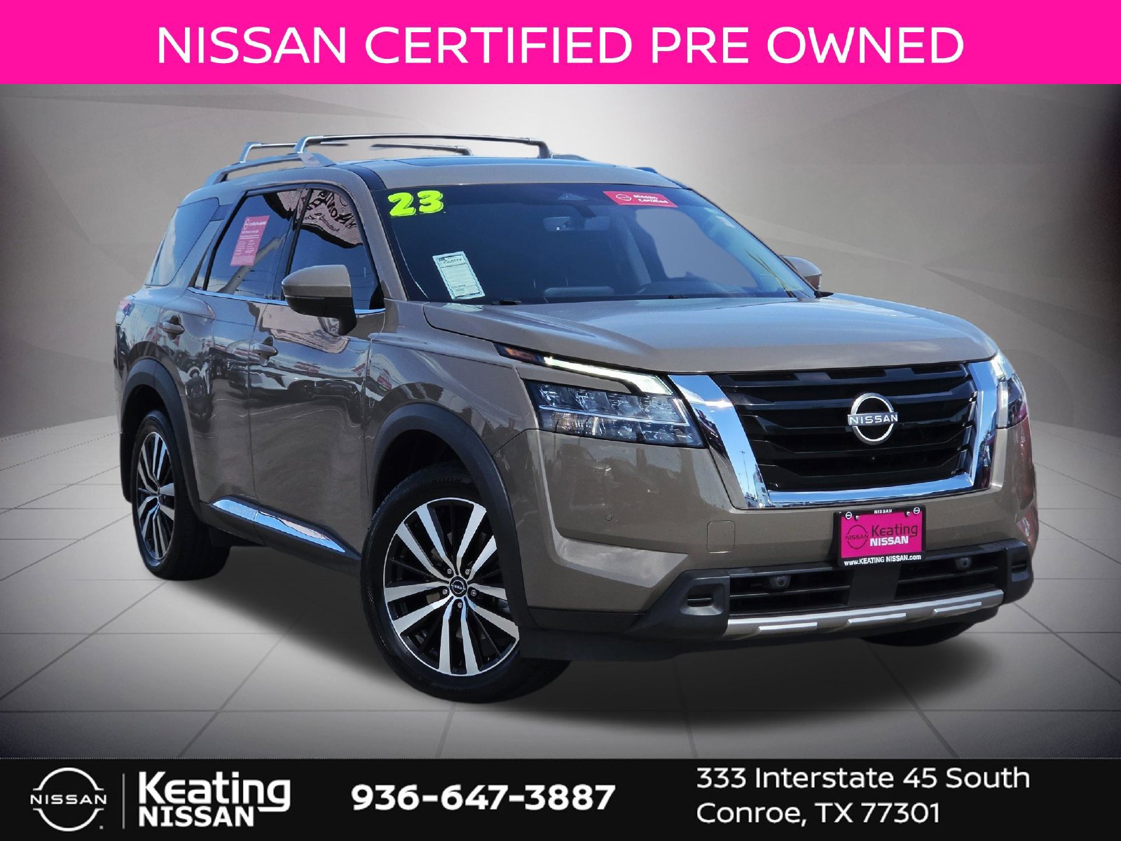 Certified 2023 Nissan Pathfinder Platinum
