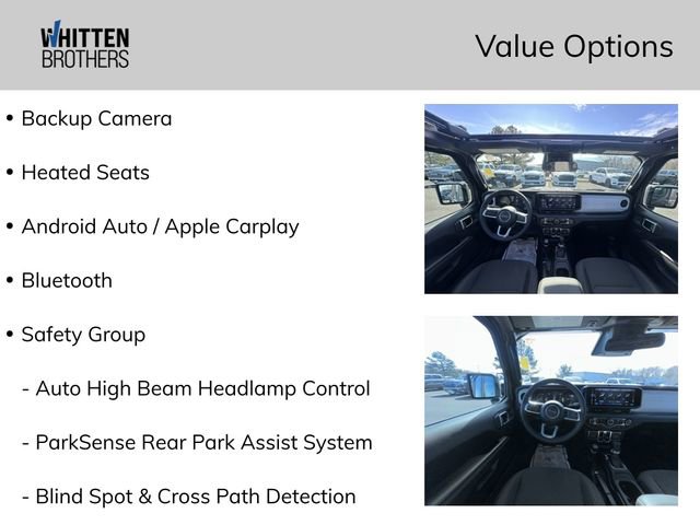 Used 2025 Jeep Wrangler Unlimited Sahara w/ Safety Group image 4