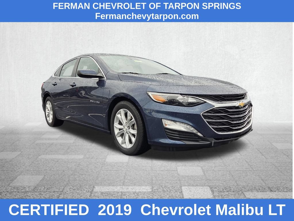 Certified 2019 Chevrolet Malibu LT w/ Driver Confidence Package II