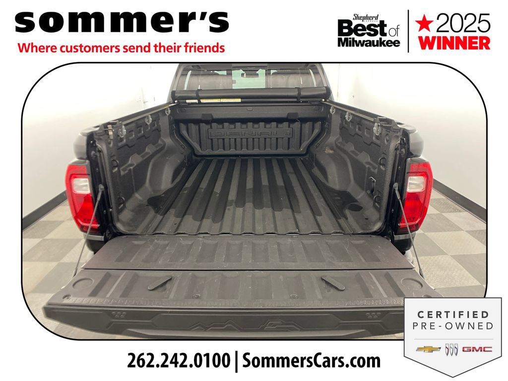 Certified 2024 GMC Canyon Denali w/ LPO, Denali Black Edition image 31
