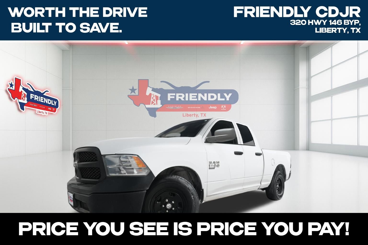 Used 2022 RAM 1500 Tradesman w/ Popular Equipment Group RWD image 1