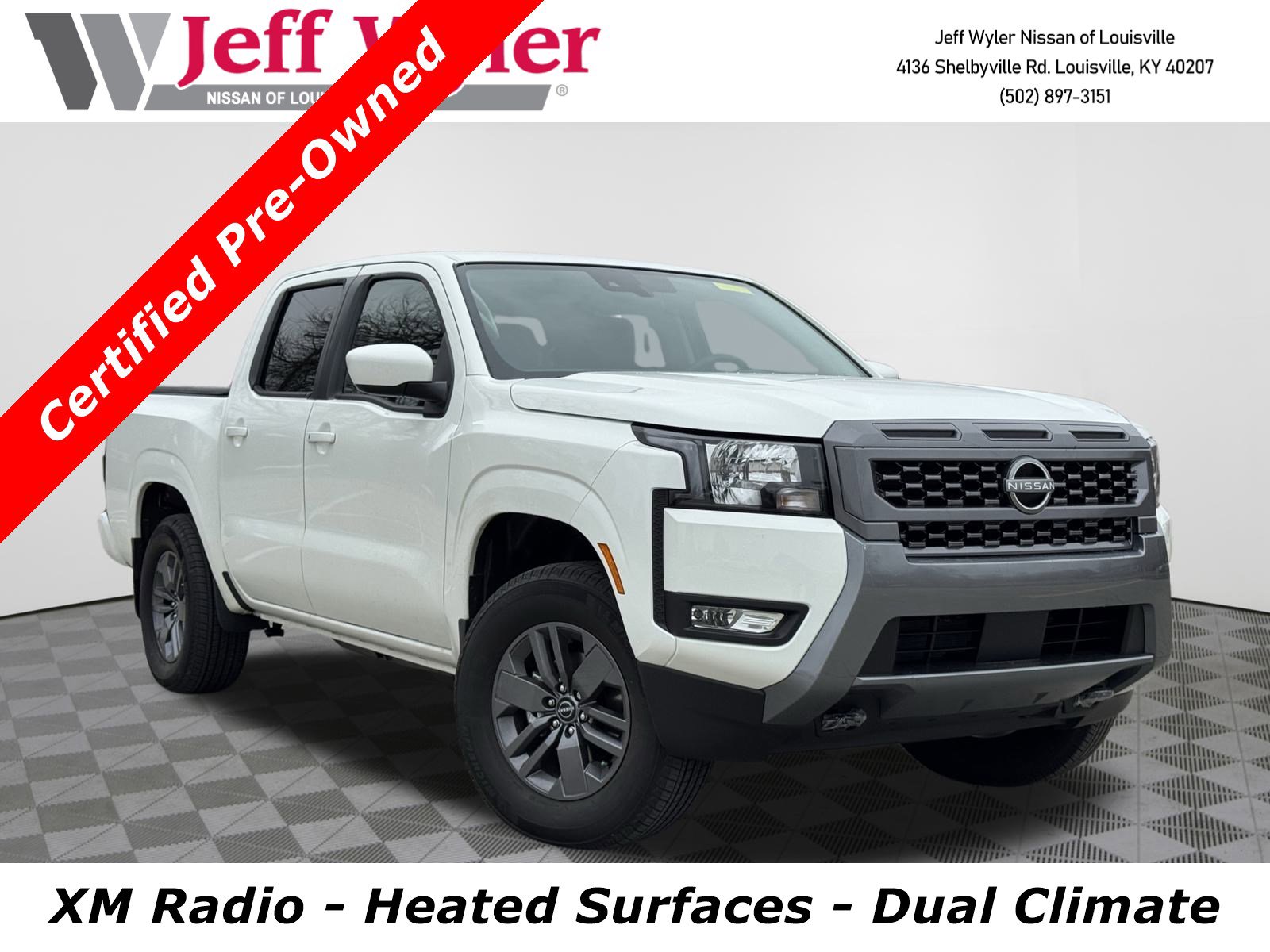 Certified 2025 Nissan Frontier SV w/ SV Convenience Package image 1