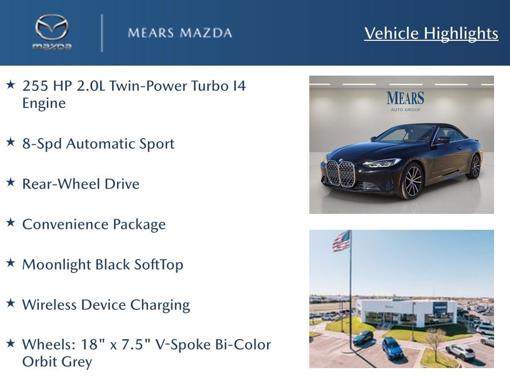 Used 2024 BMW 430i Convertible image 2