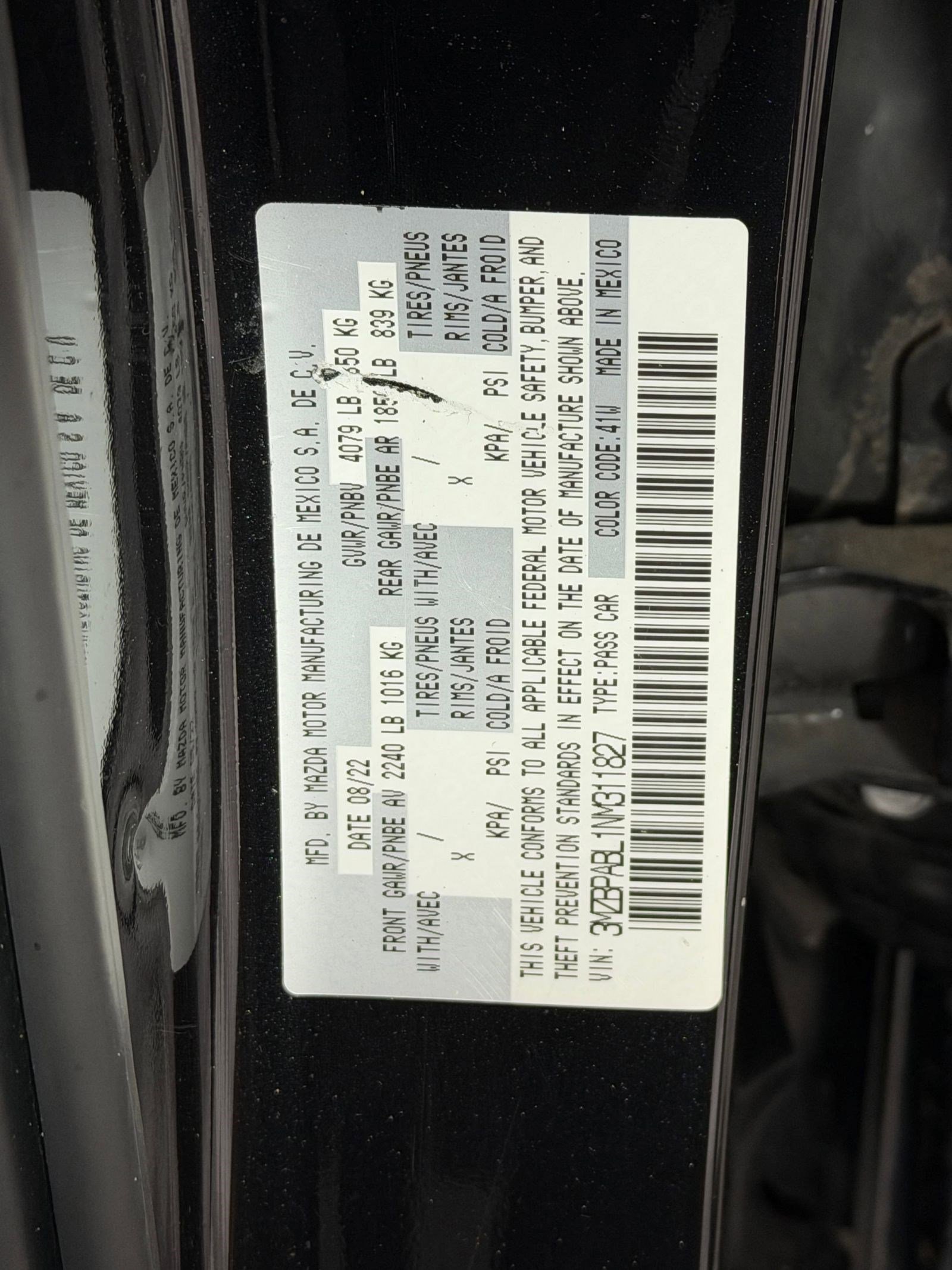 Used 2022 MAZDA MAZDA3 s FWD image 20