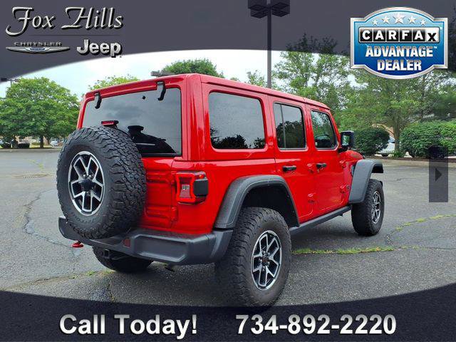 Certified 2025 Jeep Wrangler Unlimited Rubicon w/ Convenience Group AWD/4WD image 9