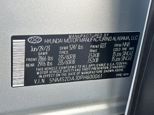 Used 2023 Hyundai Santa Fe SEL w/ Winter Weather Package AWD/4WD image 33