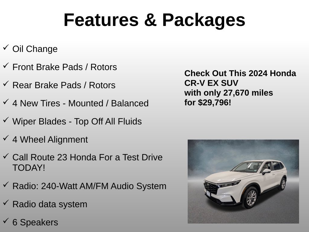 Used 2024 Honda CR-V EX image 4