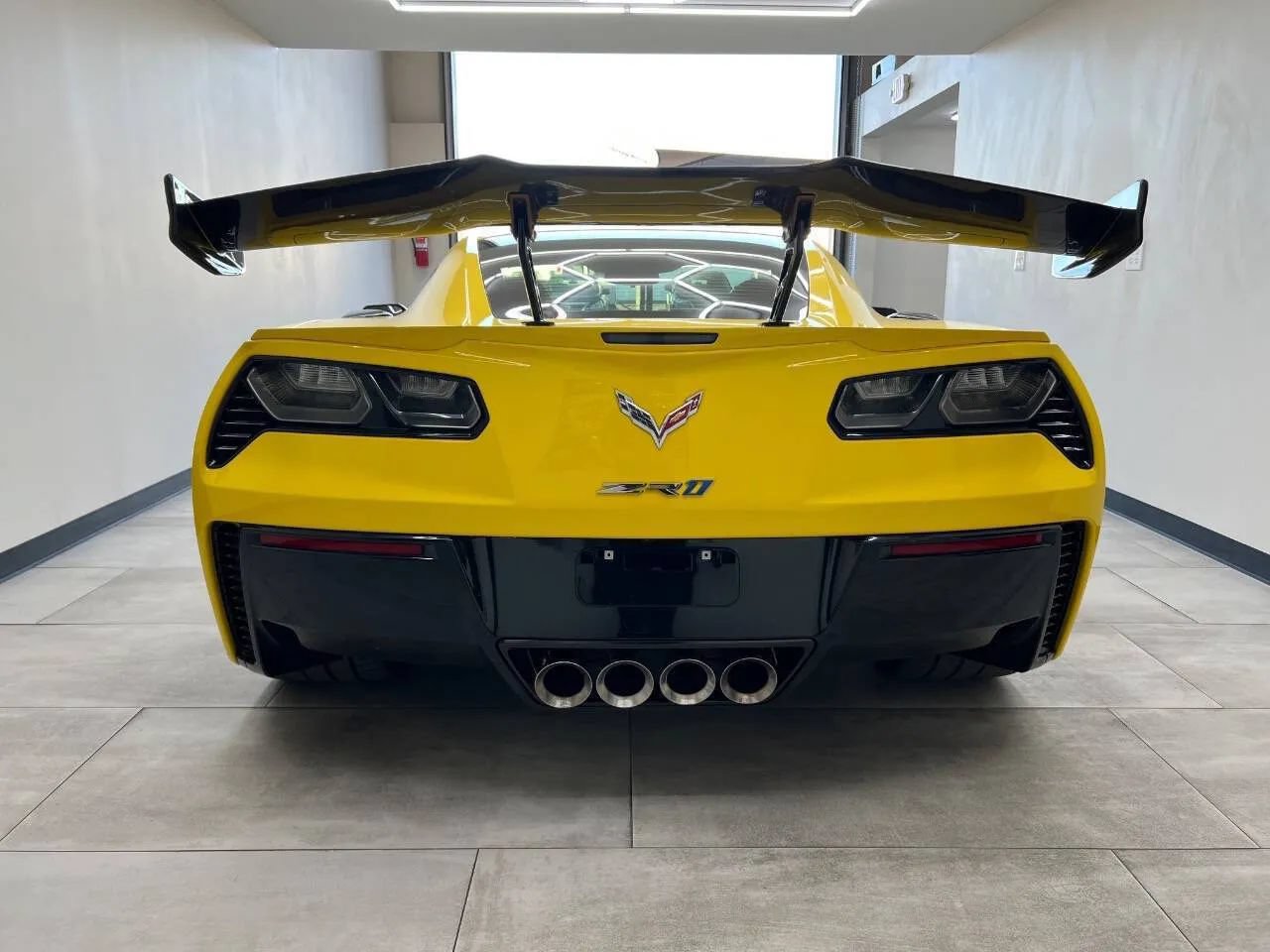 Used 2019 Chevrolet Corvette ZR1 w/ Chrome Badge Package RWD image 4