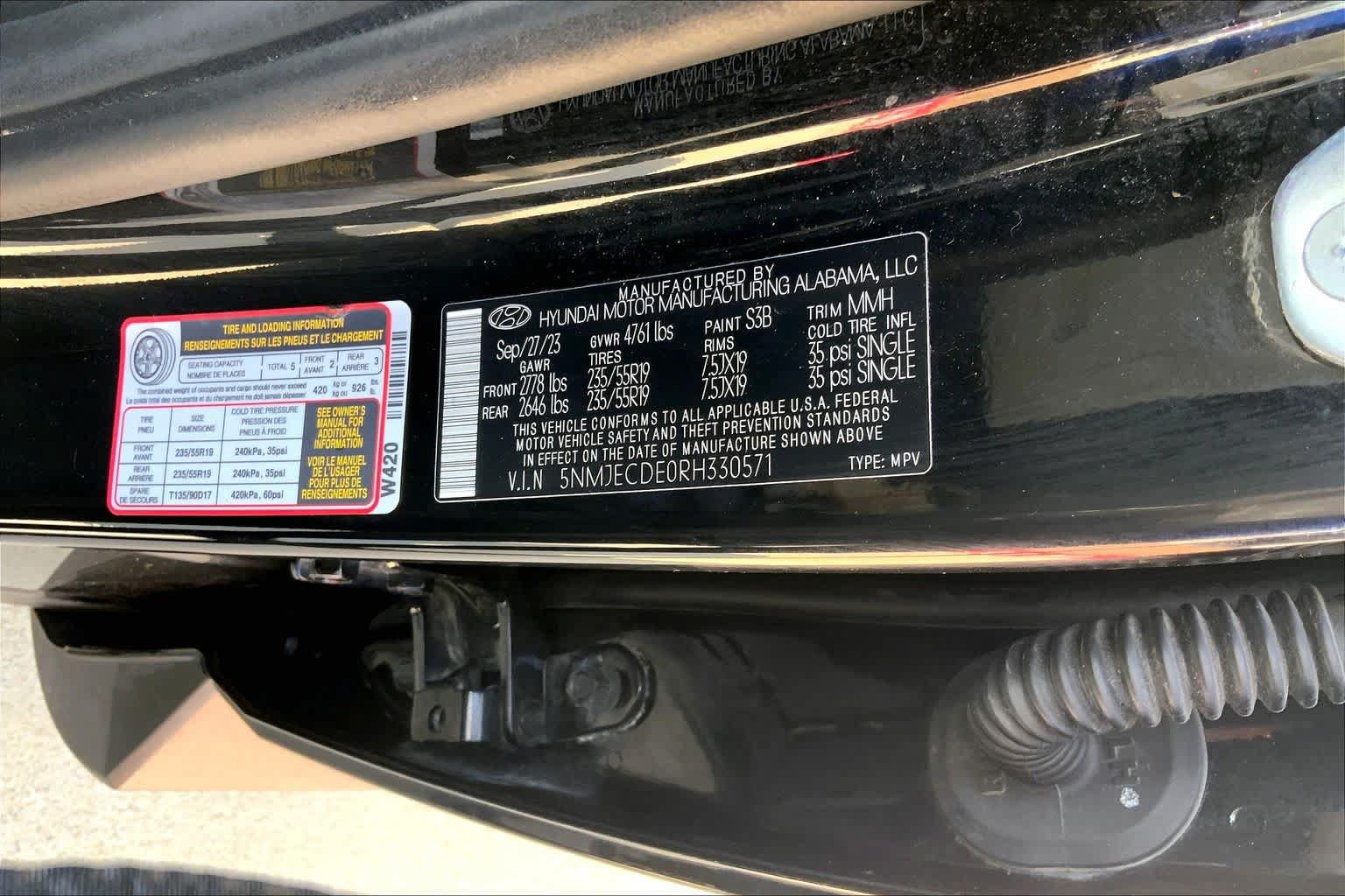 Used 2024 Hyundai Tucson Limited AWD/4WD image 34