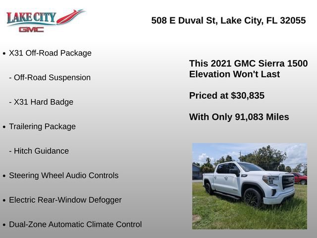 Used 2021 GMC Sierra 1500 Elevation w/ X31 Off-Road Package AWD/4WD image 26