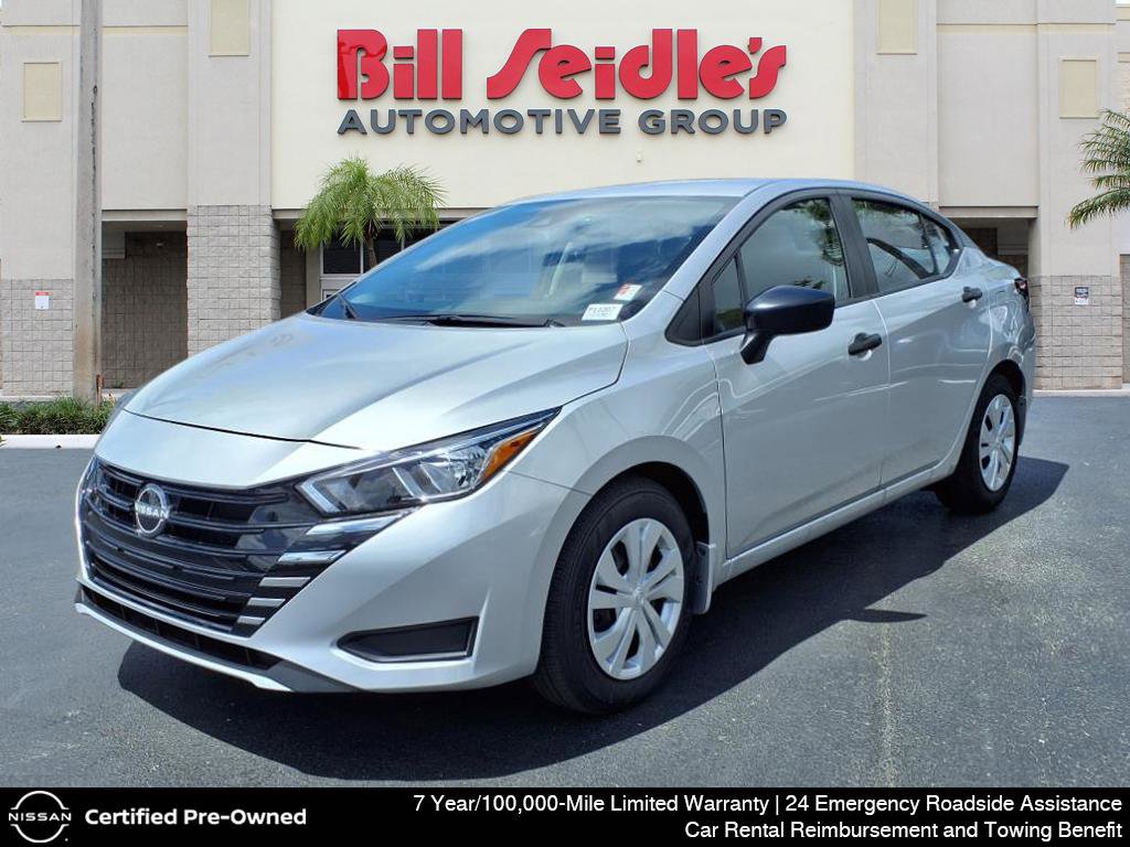 Certified 2024 Nissan Versa S w/ Trunk Package image 1
