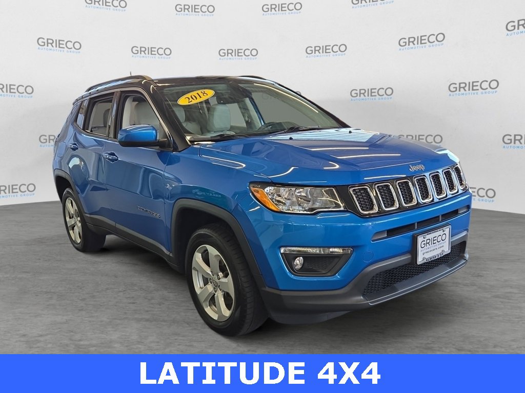 Certified 2018 Jeep Compass Latitude w/ Popular Equipment Group
