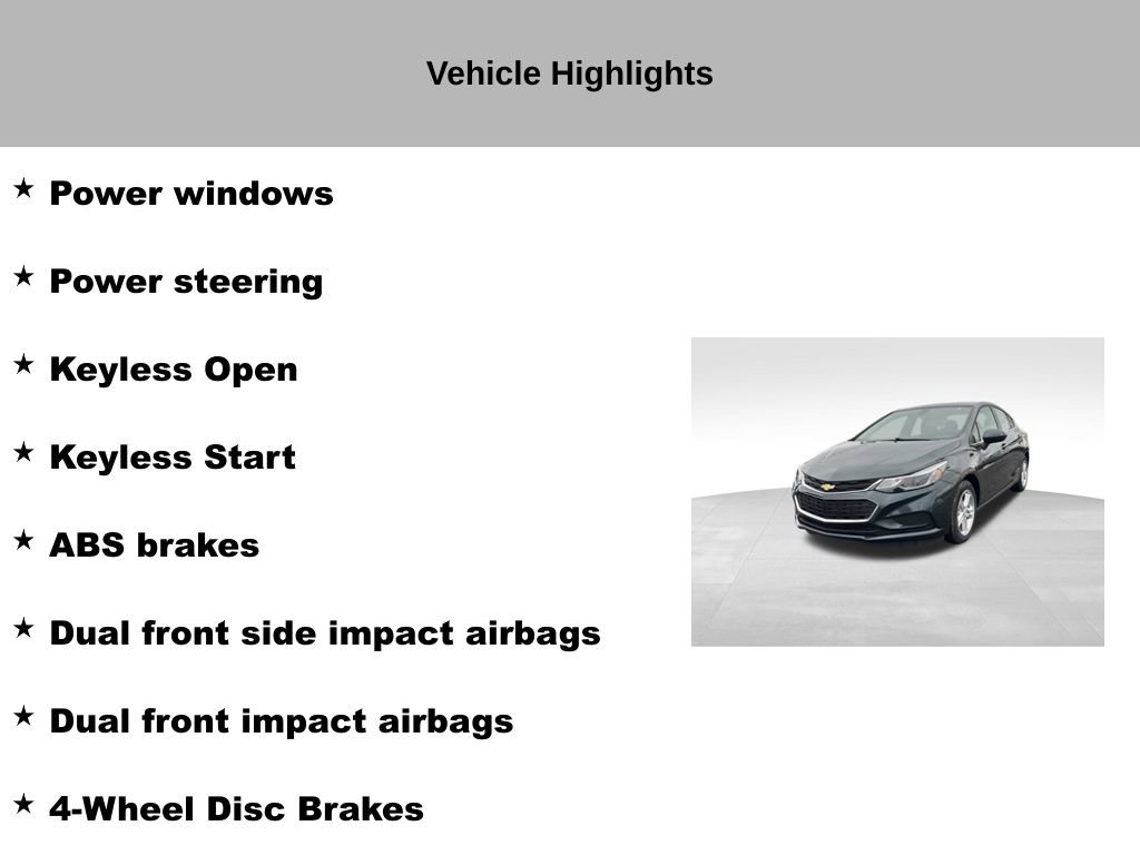 Used 2018 Chevrolet Cruze LT w/ Convenience Package image 36