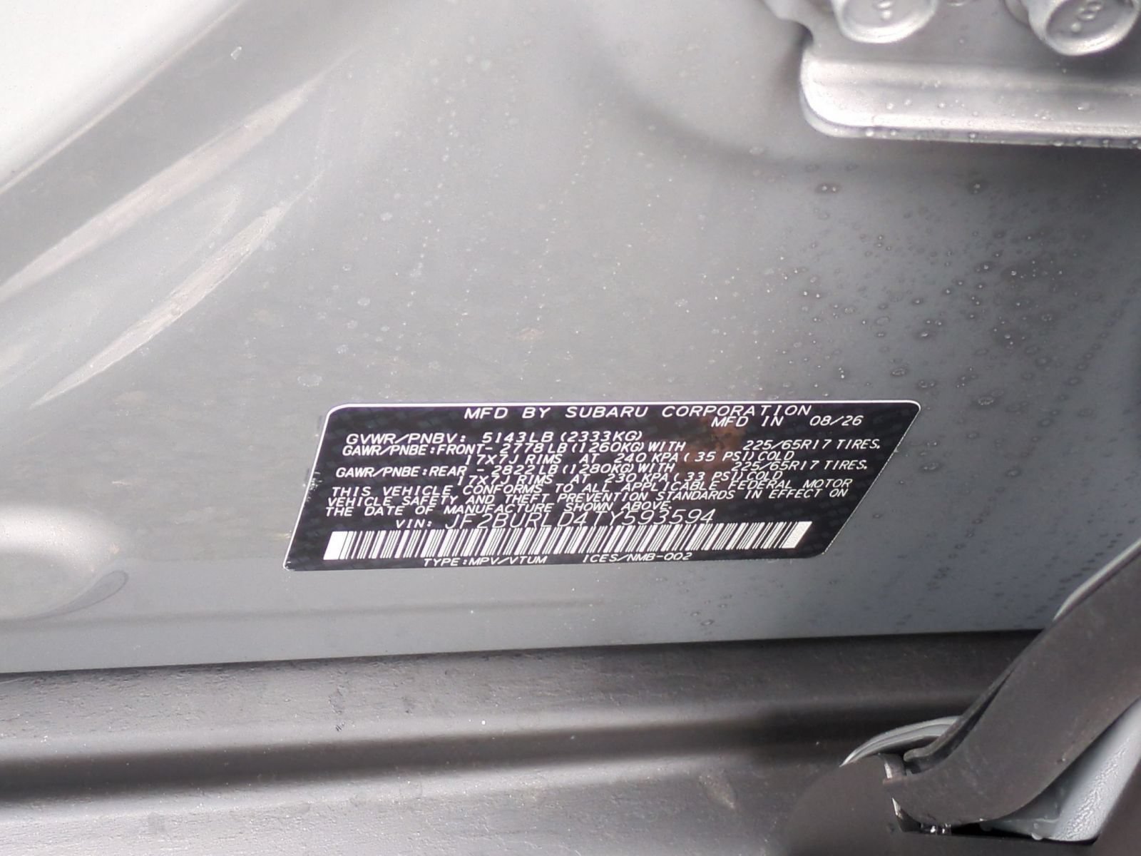 New 2026 Subaru Outback Wilderness AWD/4WD image 27
