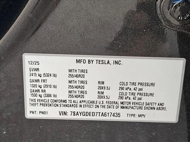 Used 2026 Tesla Model Y 2WD image 19