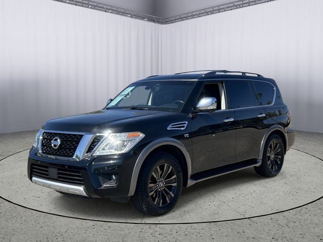 Used 2017 Nissan Armada Platinum w/ Interior Lighting Package RWD image 2