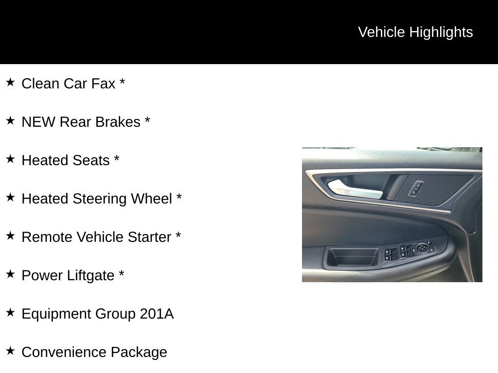 Used 2022 Ford Edge SEL w/ Convenience Package AWD/4WD image 11