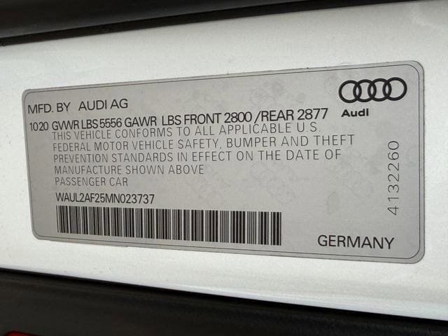Used 2021 Audi A6 Premium Plus w/ Premium Plus Package AWD/4WD image 34