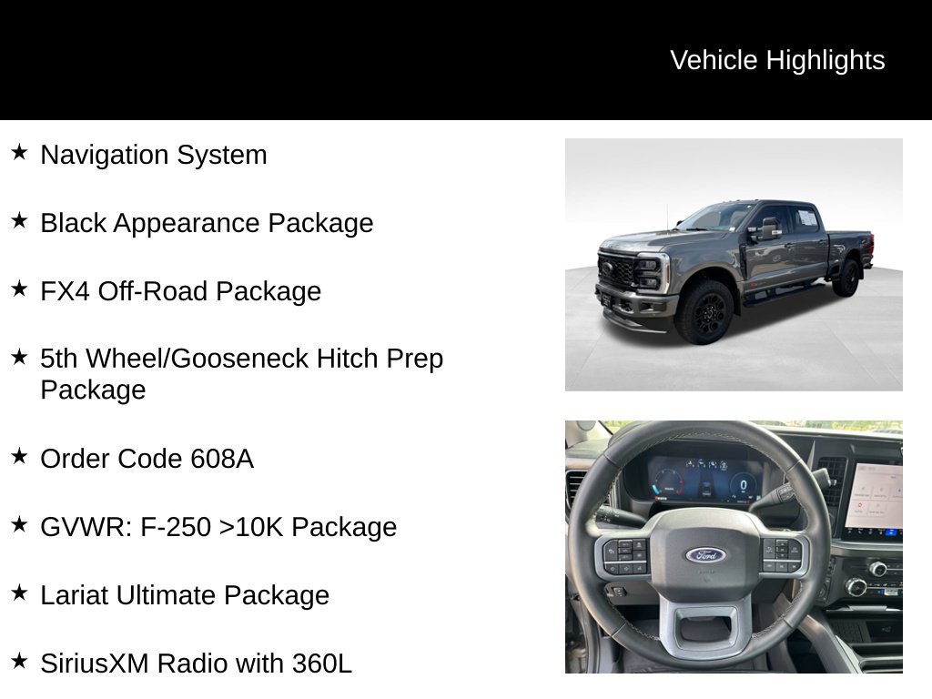 Used 2025 Ford F250 Lariat w/ Lariat Ultimate Package AWD/4WD image 9