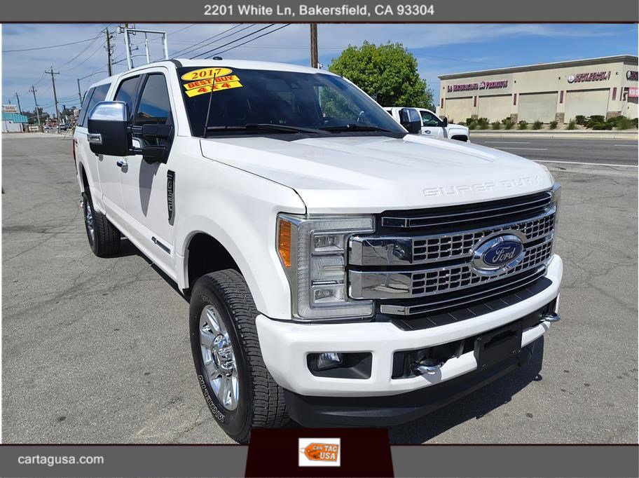 Used 2017 Ford F350 Platinum w/ Platinum Ultimate Package AWD/4WD image 1