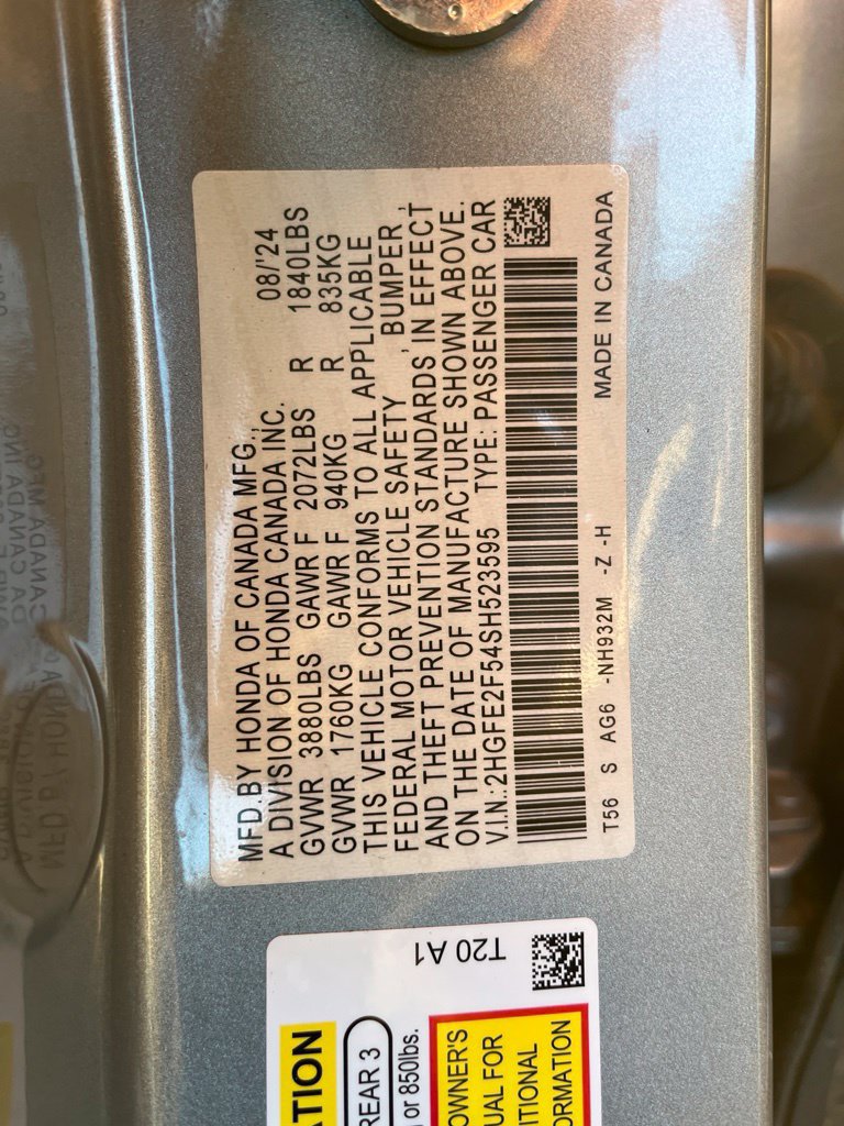 Used 2025 Honda Civic Sport image 10