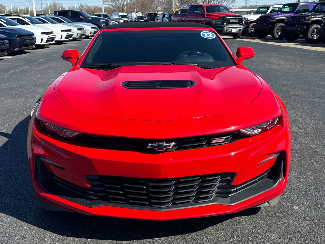 Used 2022 Chevrolet Camaro SS RWD image 8