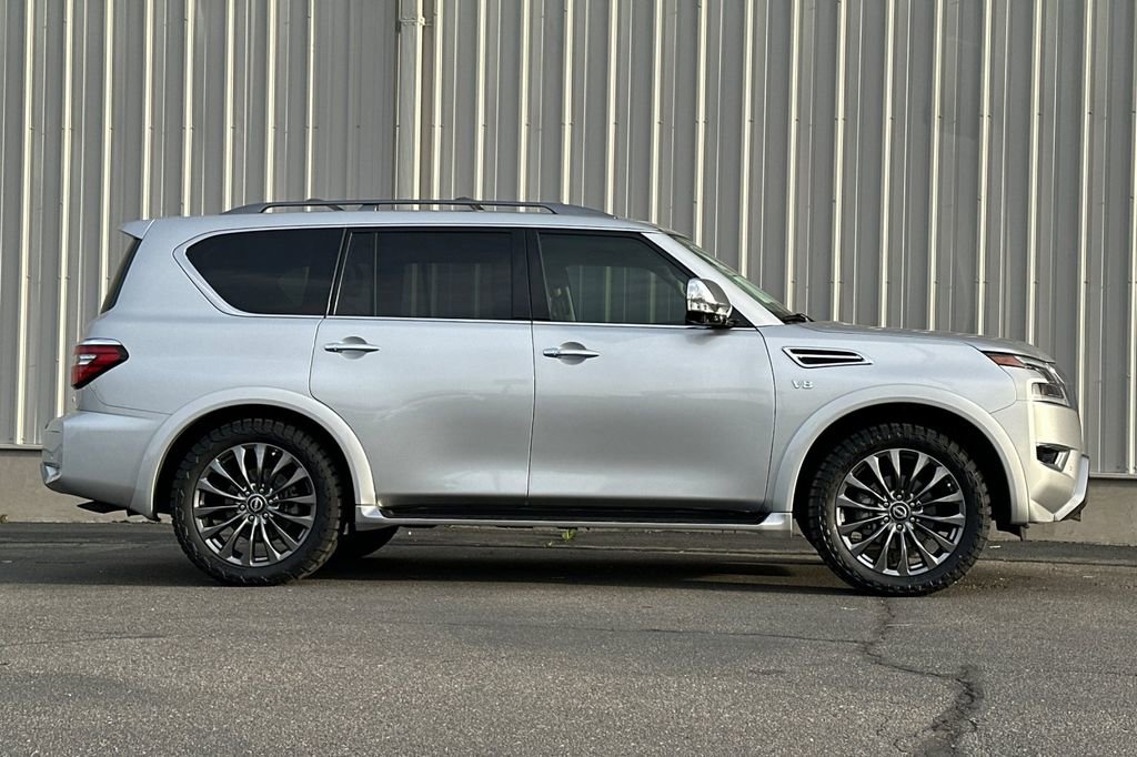Used 2021 Nissan Armada Platinum w/ Captain's Chairs Package image 3