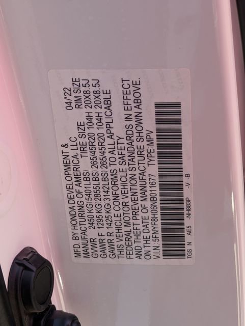 Used 2022 Honda Passport Elite image 32