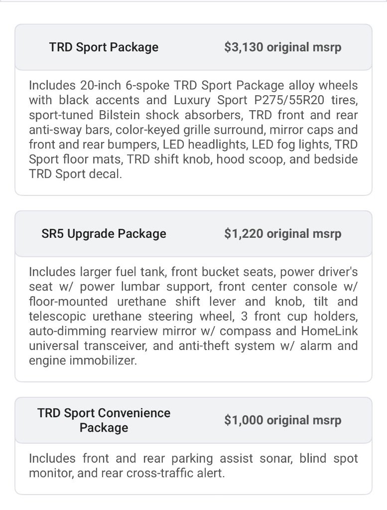 Used 2018 Toyota Tundra SR5 w/ TRD Sport Package AWD/4WD image 45