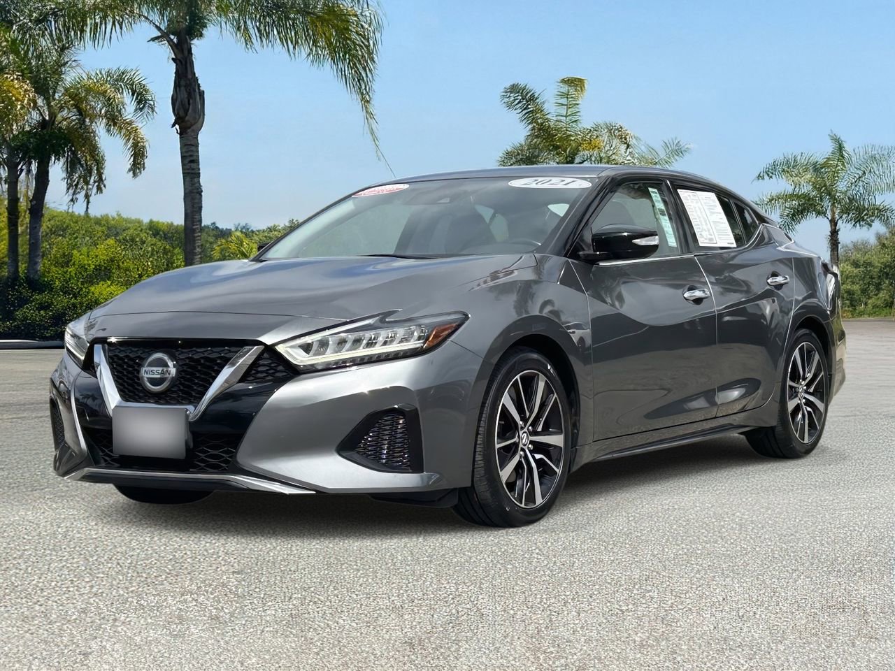 Certified 2021 Nissan Maxima 3.5 SV w/ Floor Mat Group image 1