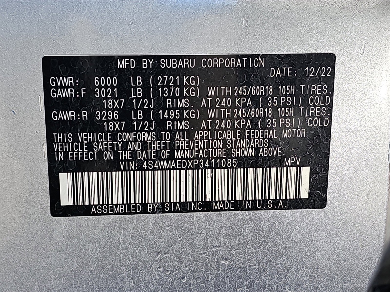 Used 2023 Subaru Ascent Premium w/ Convenience Package image 14