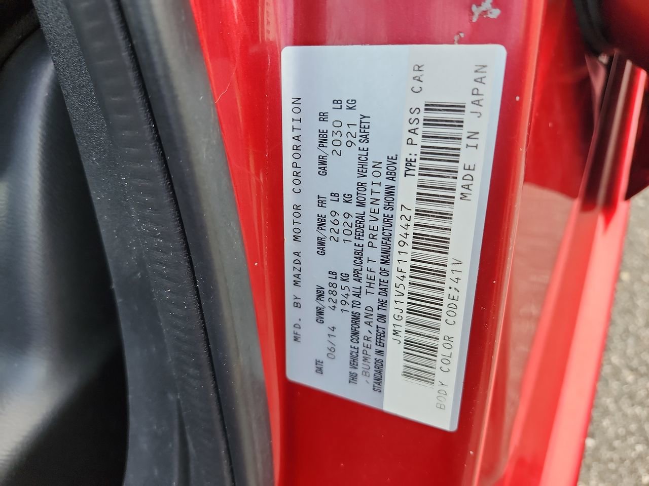 Used 2015 MAZDA MAZDA6 Touring FWD image 24