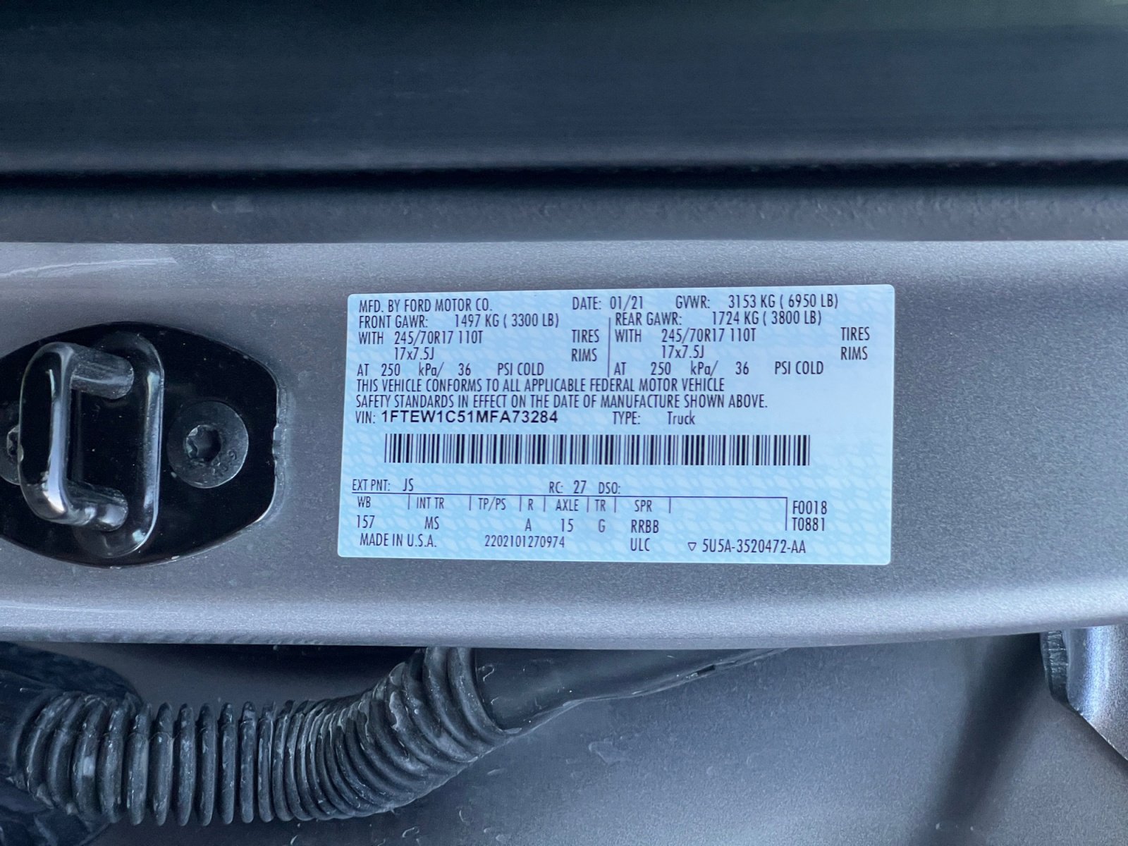 Used 2021 Ford F150 XLT image 21