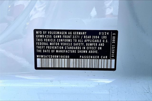 Used 2024 Volkswagen GTI SE w/ MDO Package FWD image 19