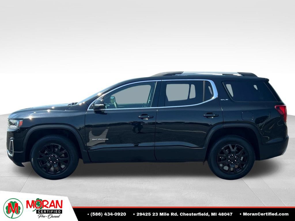 Used 2022 GMC Acadia SLE w/ LPO, Cargo Package AWD/4WD image 2