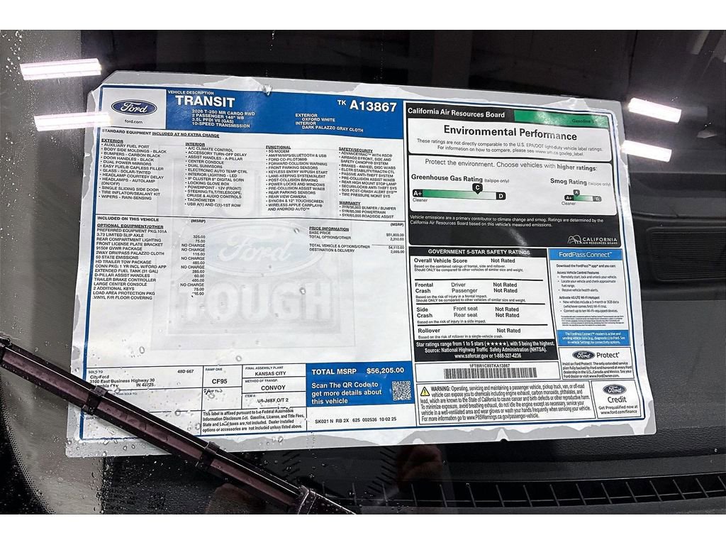 New 2026 Ford Transit 250 148 Medium Roof w/ Load Area Protection Package image 42