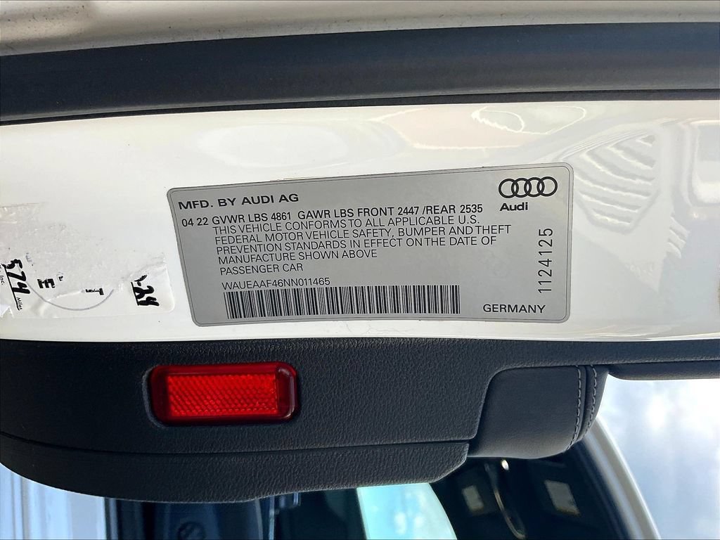 Used 2022 Audi A4 2.0T Premium Plus AWD/4WD image 19