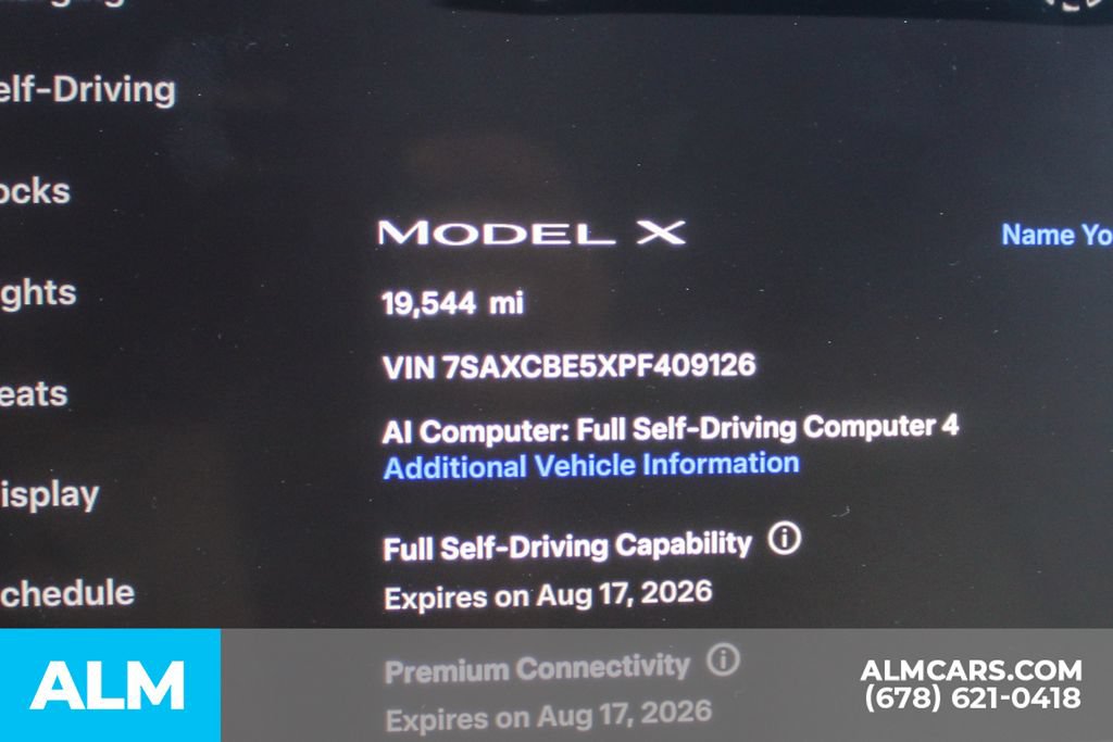 Used 2023 Tesla Model X AWD/4WD image 35