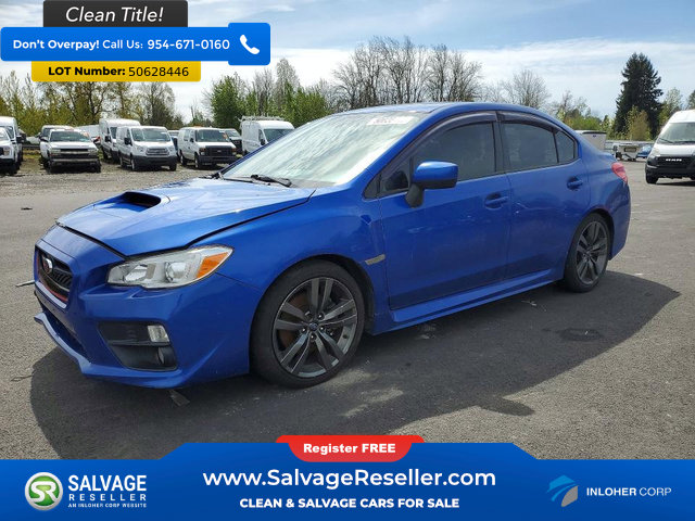 Used 2016 Subaru WRX Premium AWD/4WD image 1
