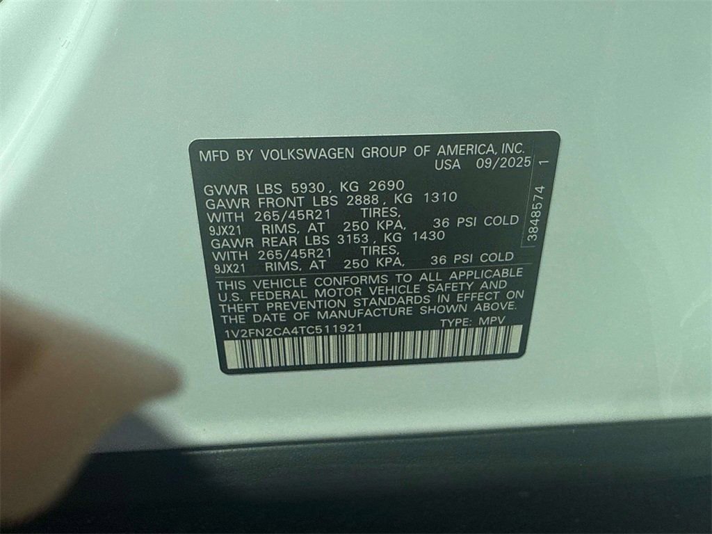 New 2026 Volkswagen Atlas SEL Premium R-Line image 26