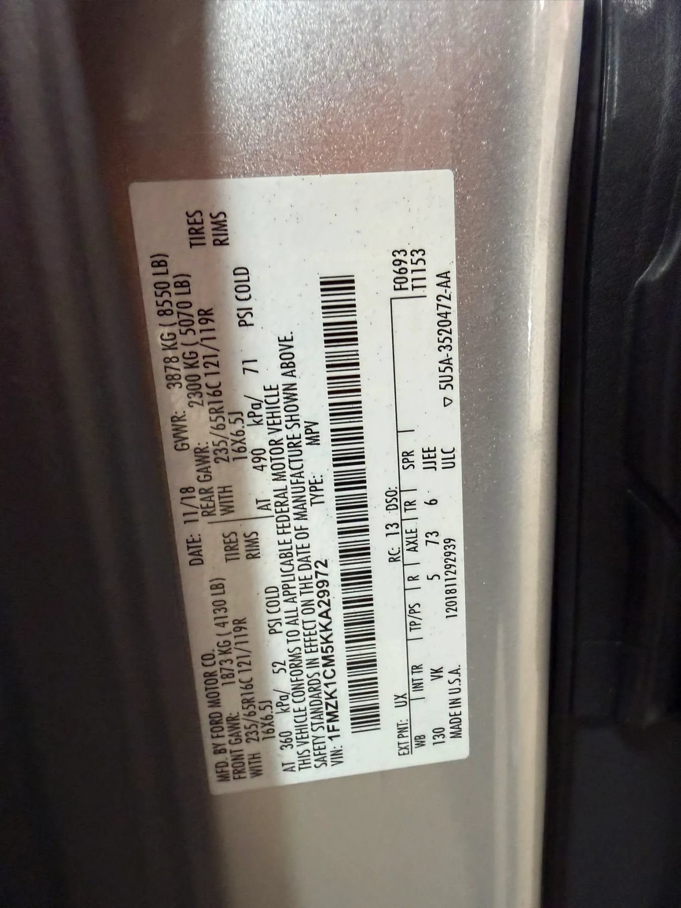 Used 2019 Ford Transit 150 XL RWD image 50