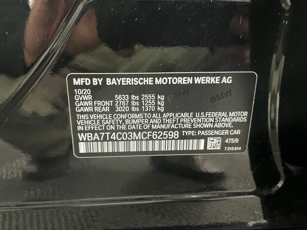 Used 2021 BMW 740i xDrive w/ M Sport Package AWD/4WD image 27