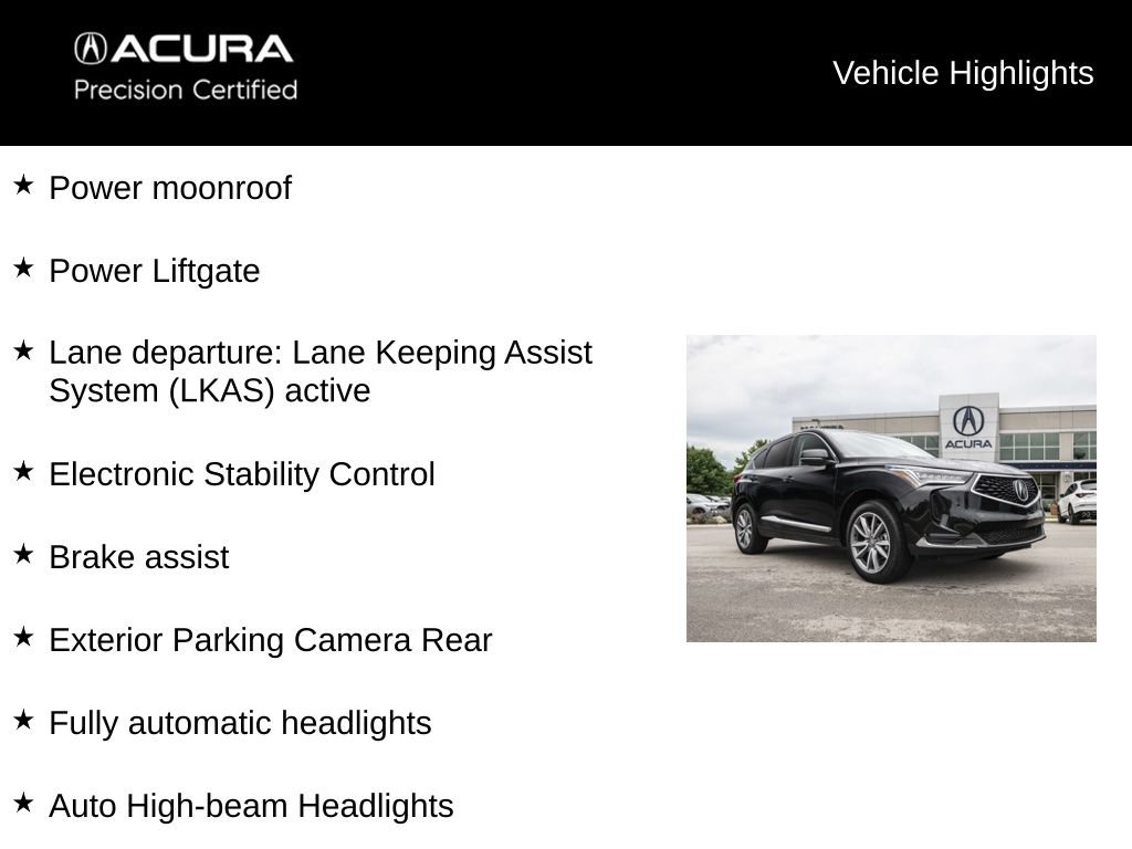 Certified 2024 Acura RDX SH-AWD w/ Technology Package image 13
