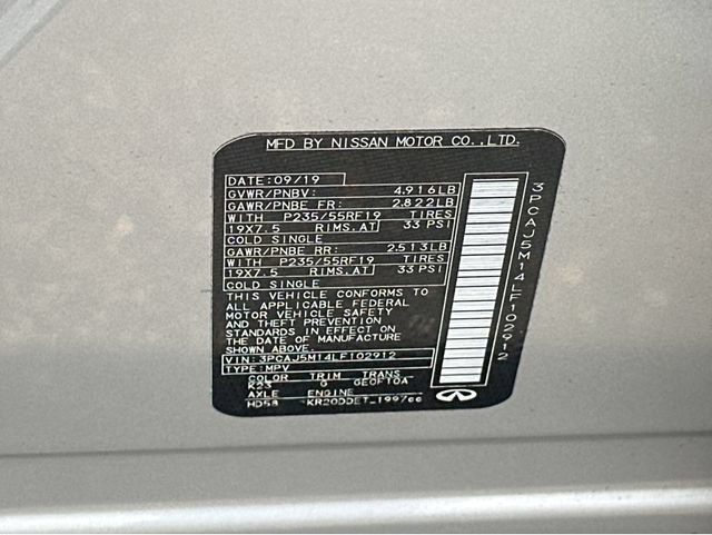 Used 2020 INFINITI QX50 Luxe FWD image 35